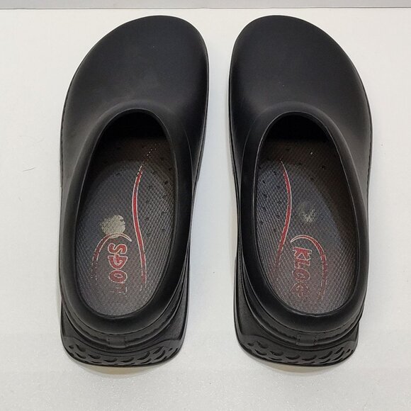 Klogs Springfield Black Slip-On Clogs US 8 Slip-Resistant Sole Orthotic-Friendly - Picture 7 of 11